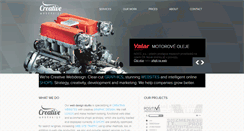 Desktop Screenshot of creative-webdesign.cz