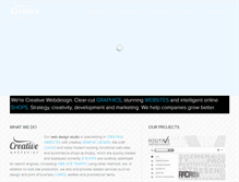 Tablet Screenshot of creative-webdesign.cz